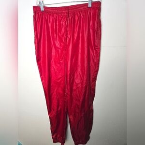 Men's Vintage Lauren Ralph Lauren Green Label Nylon Windbreaker Pants, Small